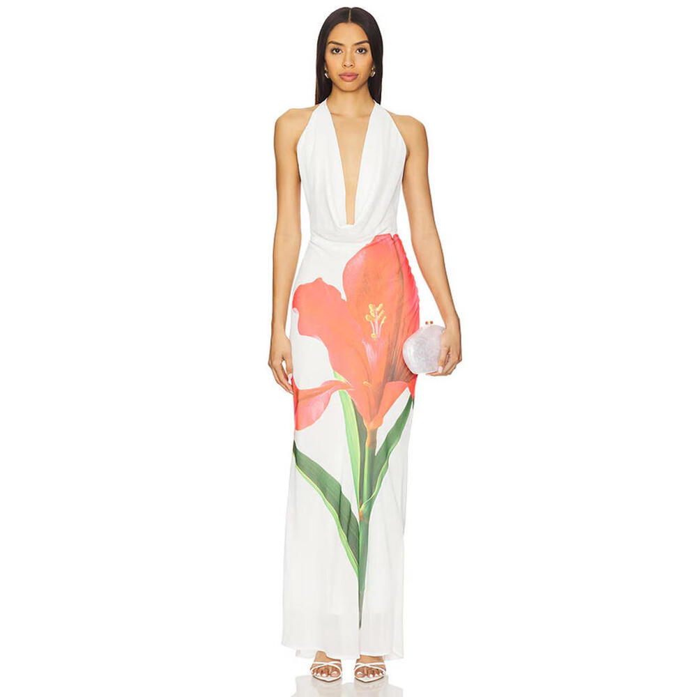 Runaway the Label Jasmina Maxi backless dress
